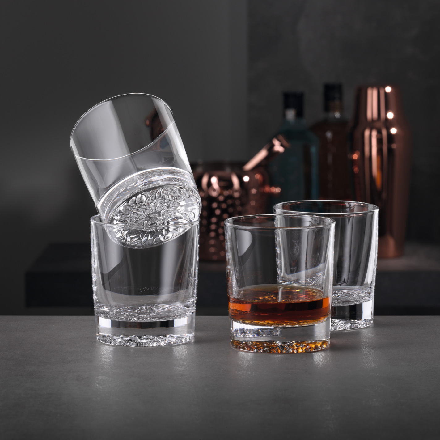Ποτήρια ουίσκι LOUNGE 2.0, σετ 4 τεμαχίων, 309 ml, διαφανή, Spiegelau