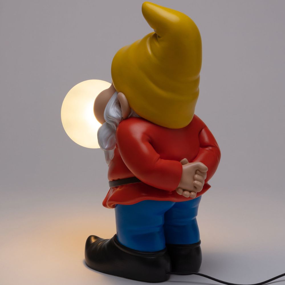 Λάμπα γραφείου GUMMY SNOOPING 42 cm, πολύχρωμο, από ρητίνη, Seletti