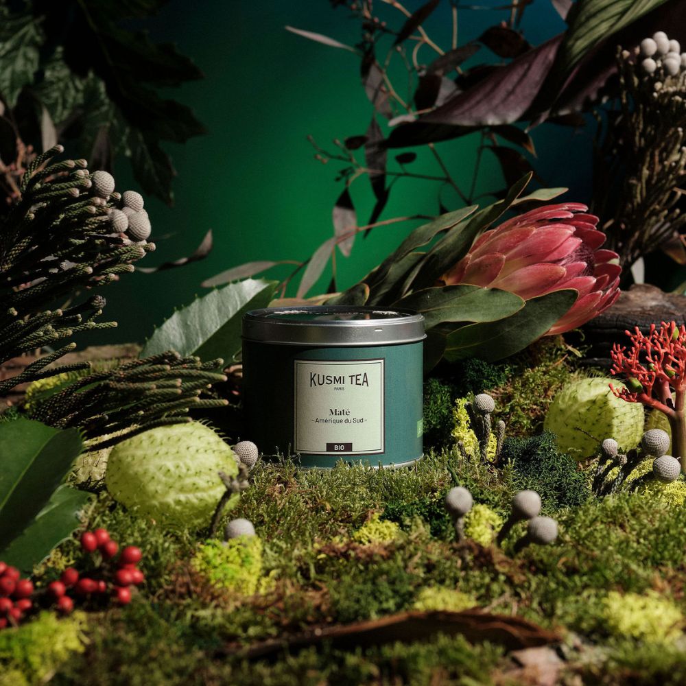 Πράσινο τσάι MATE, 100 g τσάι σε δοχείο, Kusmi Tea