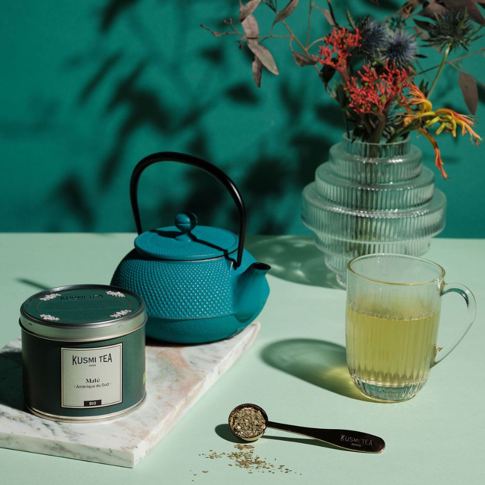 Πράσινο τσάι MATE, 100 g τσάι σε δοχείο, Kusmi Tea