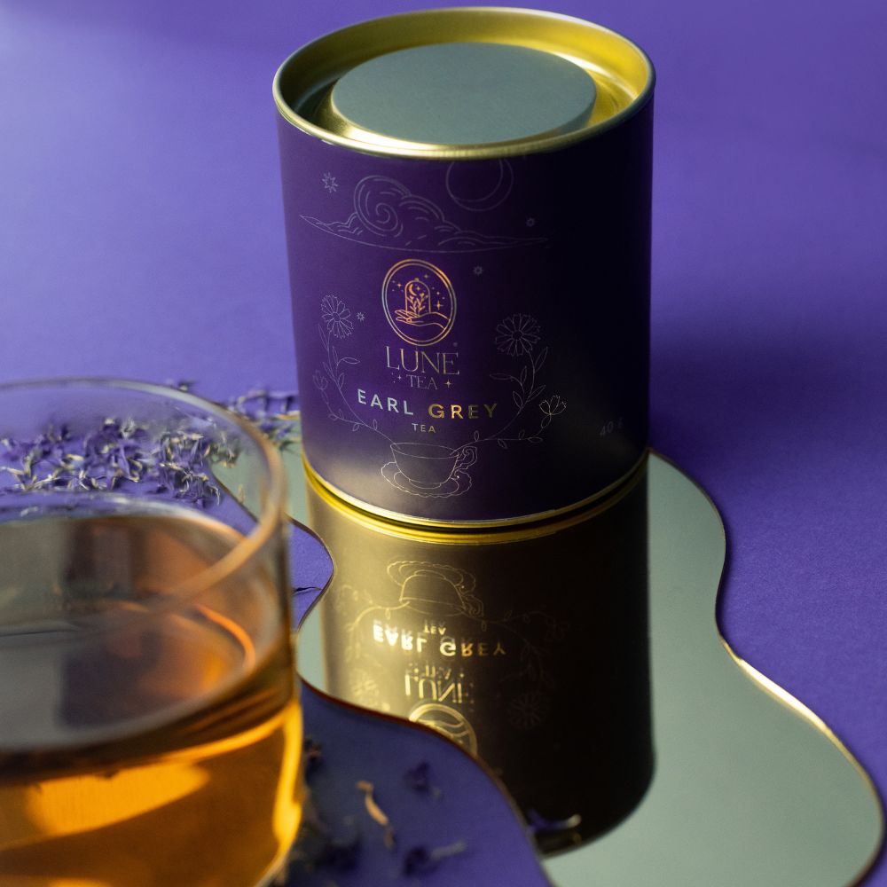 Μαύρο τσάι EARL GREY, δοχείο 40 g, Lune Tea