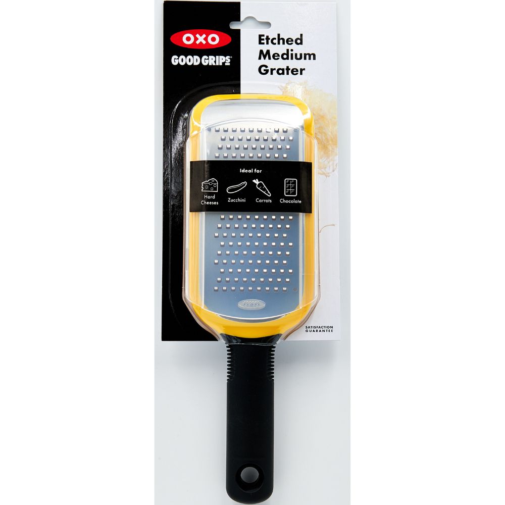 Τρίφτης χειρός με μεσαίες λεπίδες GOOD GRIPS 28 cm, πορτοκαλί, πλαστικό, OXO