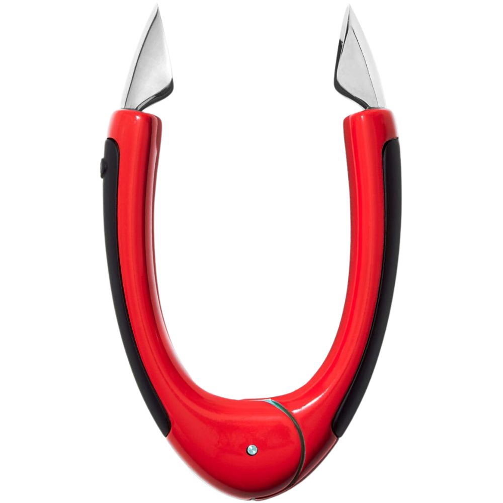 Καθαριστής φράουλας GOOD GRIPS 9 cm, κόκκινος, πλαστικός, OXO