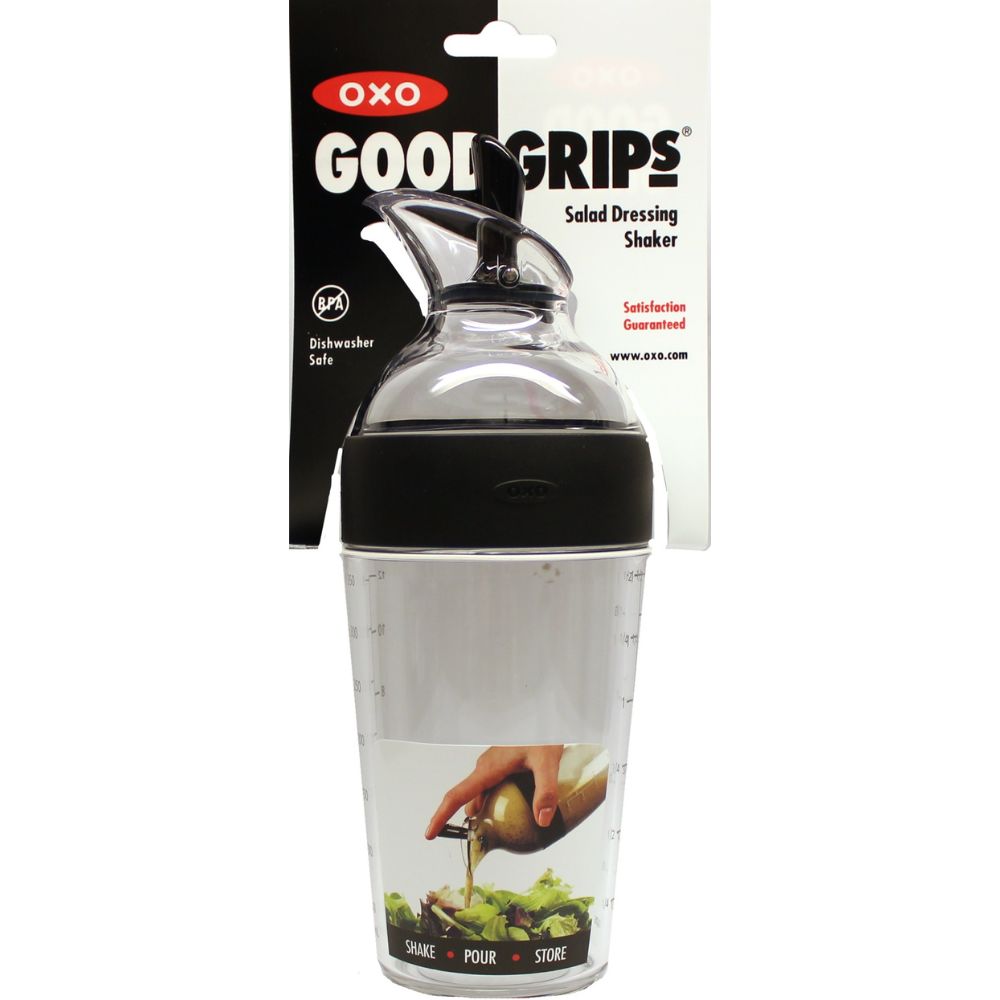 Σέικερ για ντρέσινγκ GOOD GRIPS 350 ml, μαύρο, πλαστικό, OXO