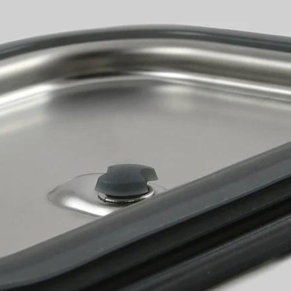 Δοχείο φαγητού 600 ml, μπλε απόχρωση, ανοξείδωτο ατσάλι, Black+Blum
