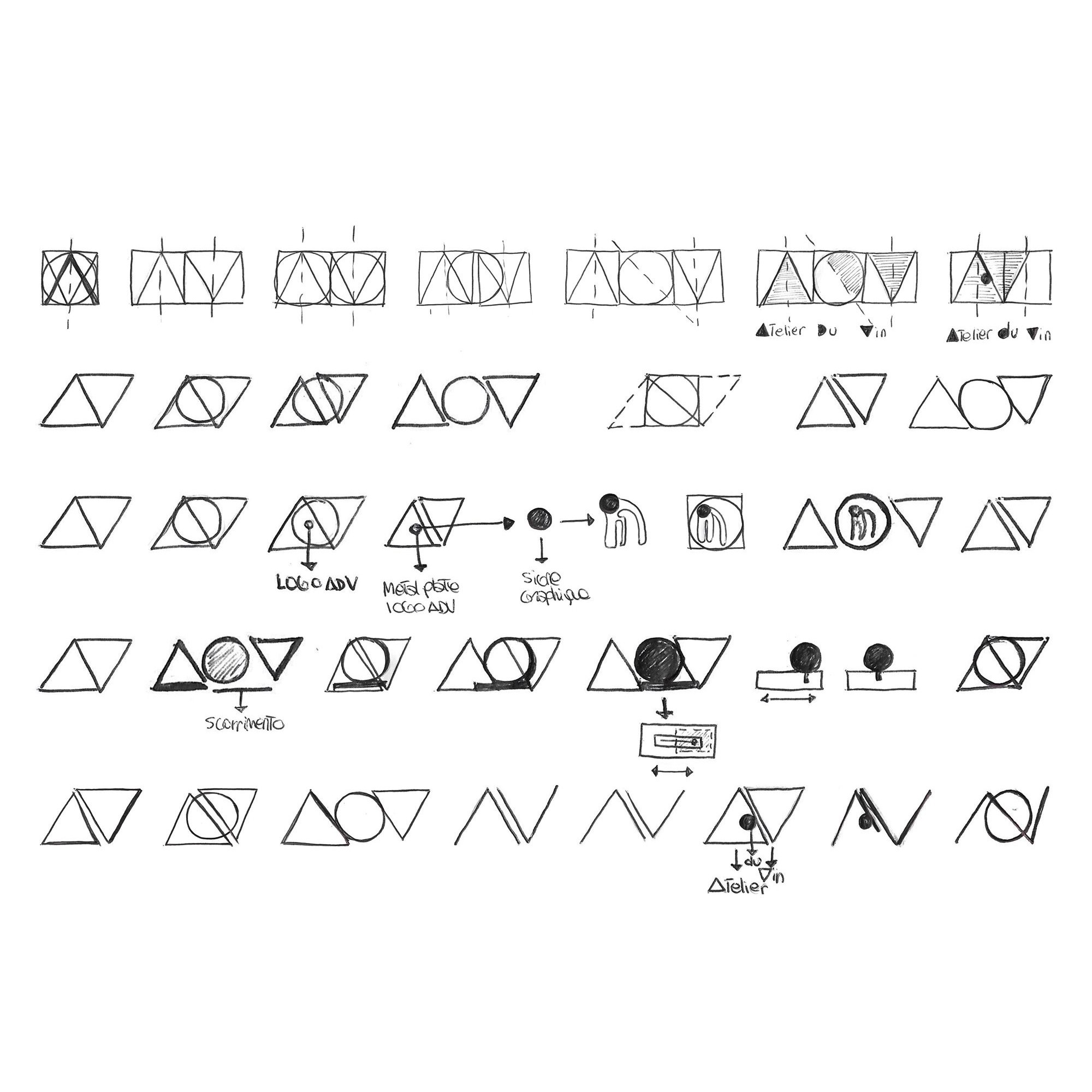 Τιρμπουσόν με μοχλό GEOMETRY, L