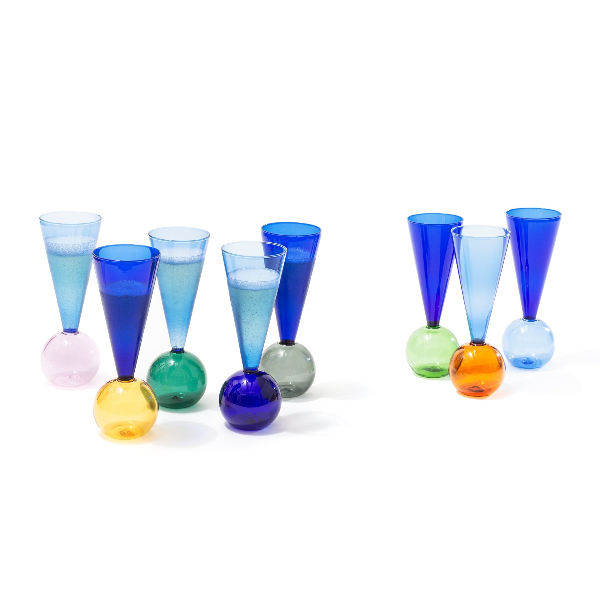 Ποτήρι για σαμπάνια BUBBLES CELEBRATION 200 ml, σετ 8 τεμαχίων, L