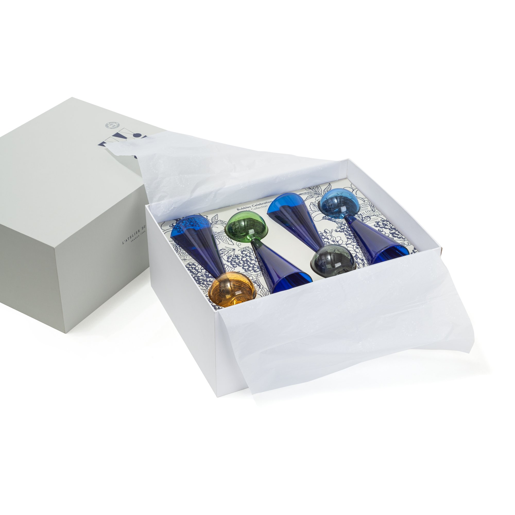 Ποτήρι για σαμπάνια BUBBLES CELEBRATION 200 ml, σετ 8 τεμαχίων, L