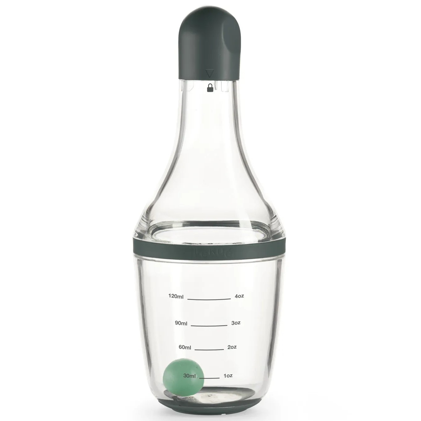 Σέικερ για ντρέσινγκ 180 ml, γκρι, πλαστικό, Lékué
