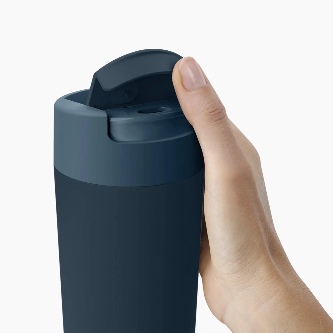 Κούπα θερμός ταξιδίου SIPP 81132 454 ml, μπλε, από  πλαστικό, Joseph Joseph