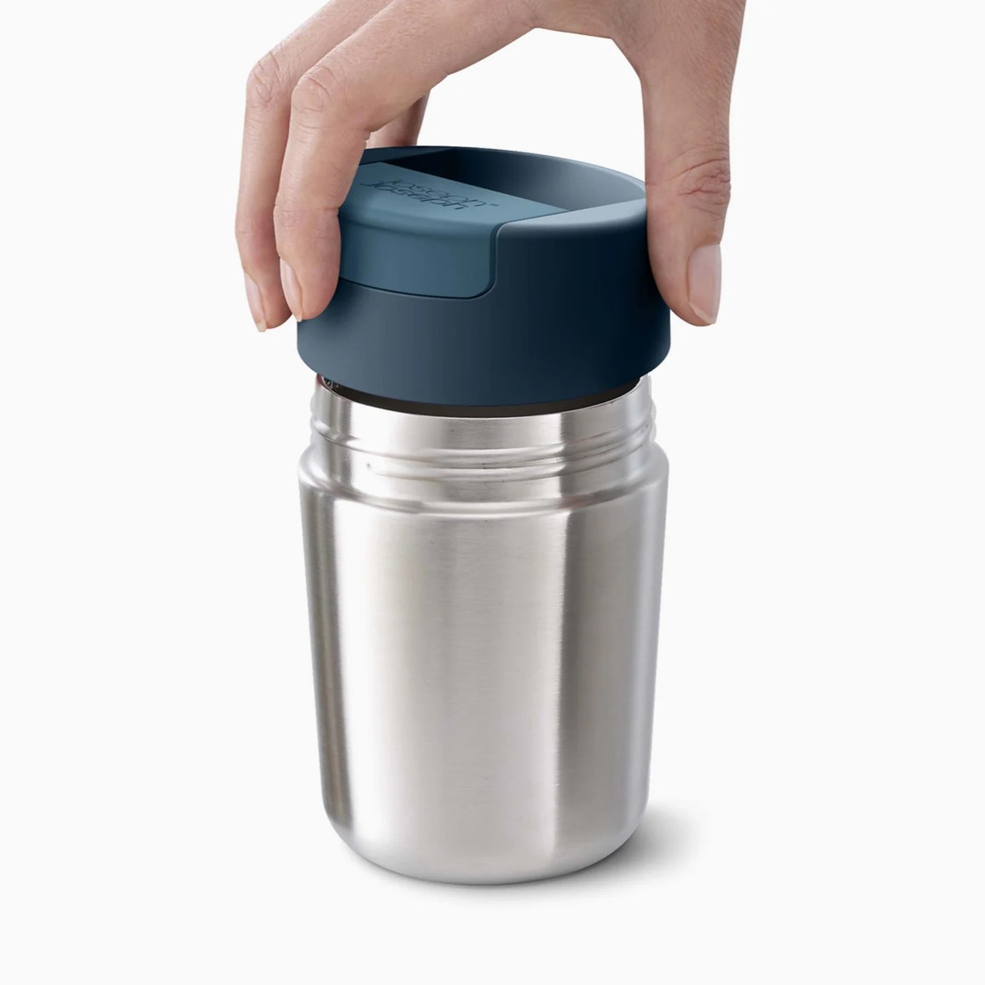 Κούπα θερμός ταξιδίου SIPP 81125 340 ml, ασημί, ανοξείδωτο ατσάλι, Joseph Joseph