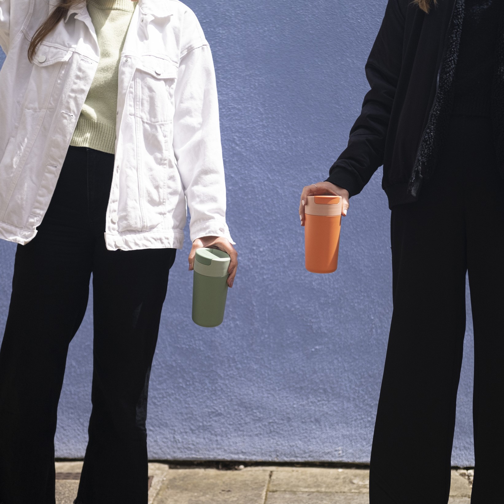 Κούπα θερμός ταξιδίου SIPP 81131 454 ml, κοραλλί, από πλαστικό, Joseph Joseph