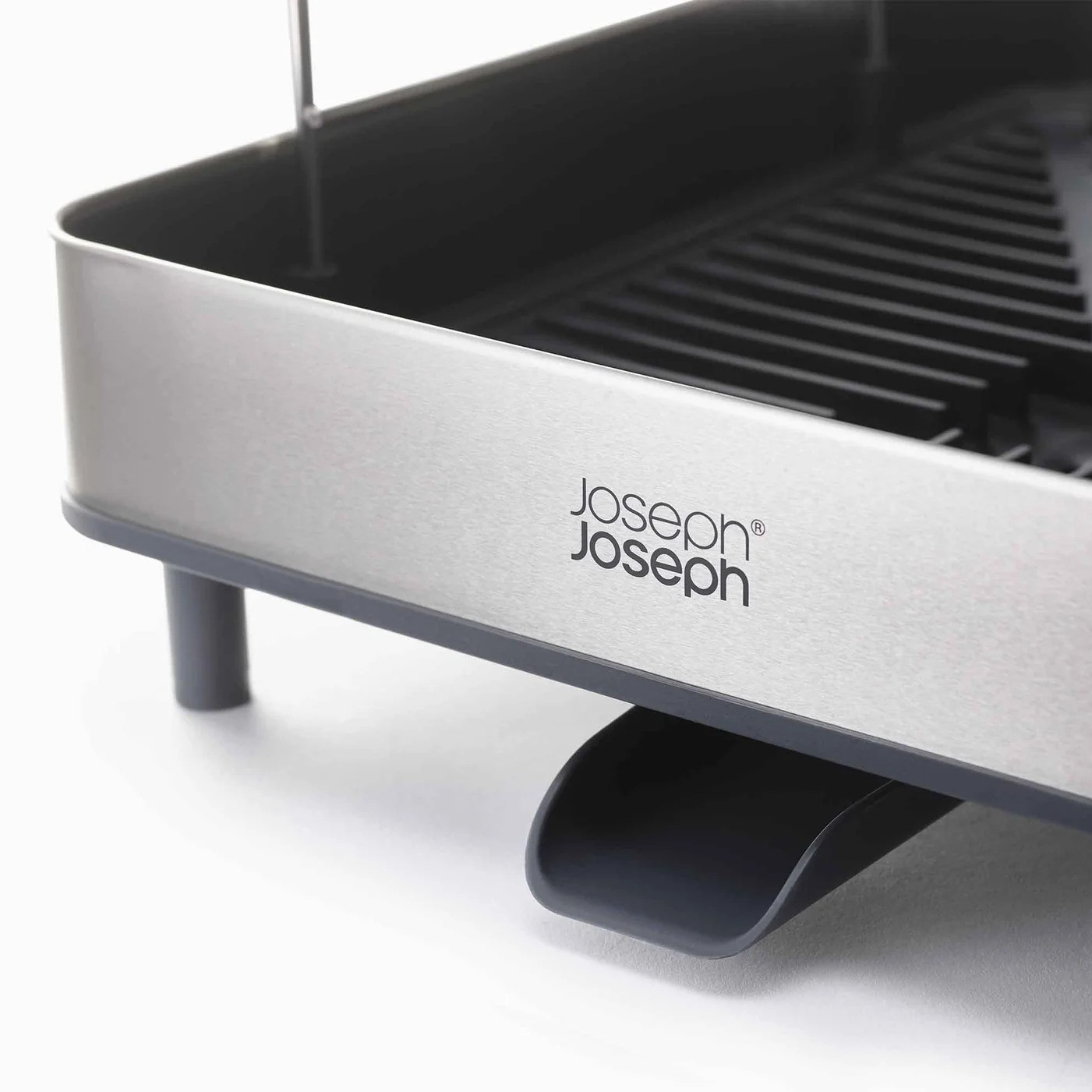 Βάση στεγνώματος πιάτων EXCEL STEEL 851647 γκρι, πλαστικό, Joseph Joseph
