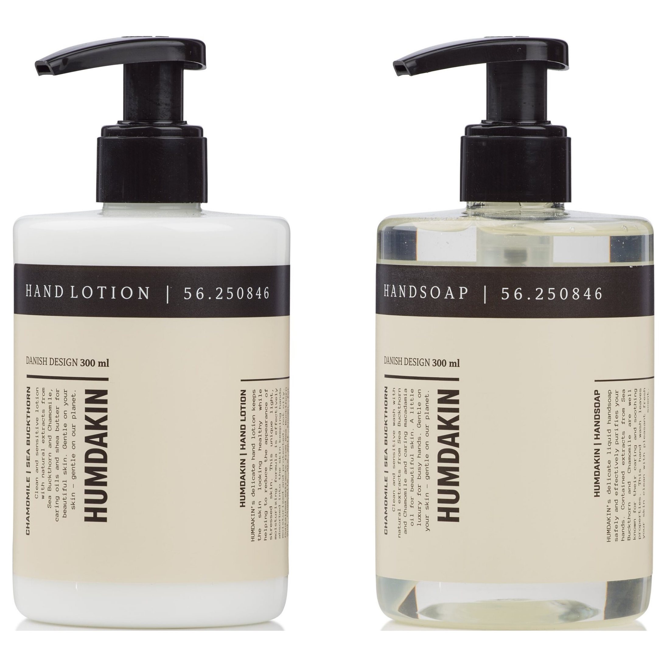 Σαπούνι χεριών CHAMOMILE & SEA BUCKTHORN 300 ml, με λοσιόν χεριών, Humdakin