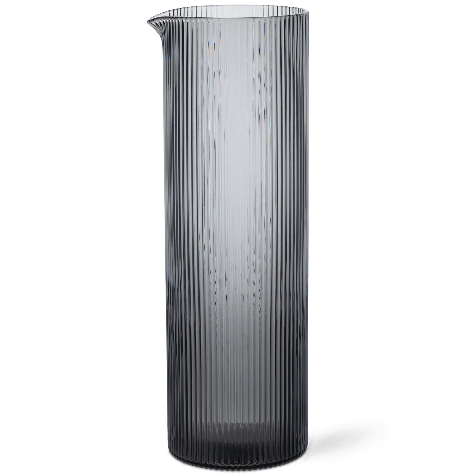 Κανάτα νερού RIPPLE 1,1 l, γκρι, γυαλί, ferm LIVING