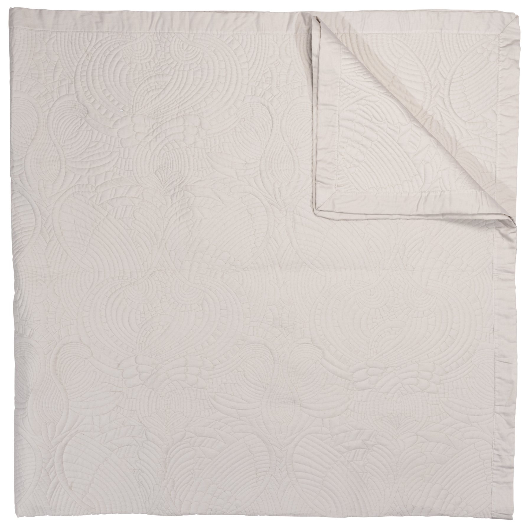 215286 prehoz pres postel dodo pavone 260 x 260 cm slonova kost bavlneny saten moooi
