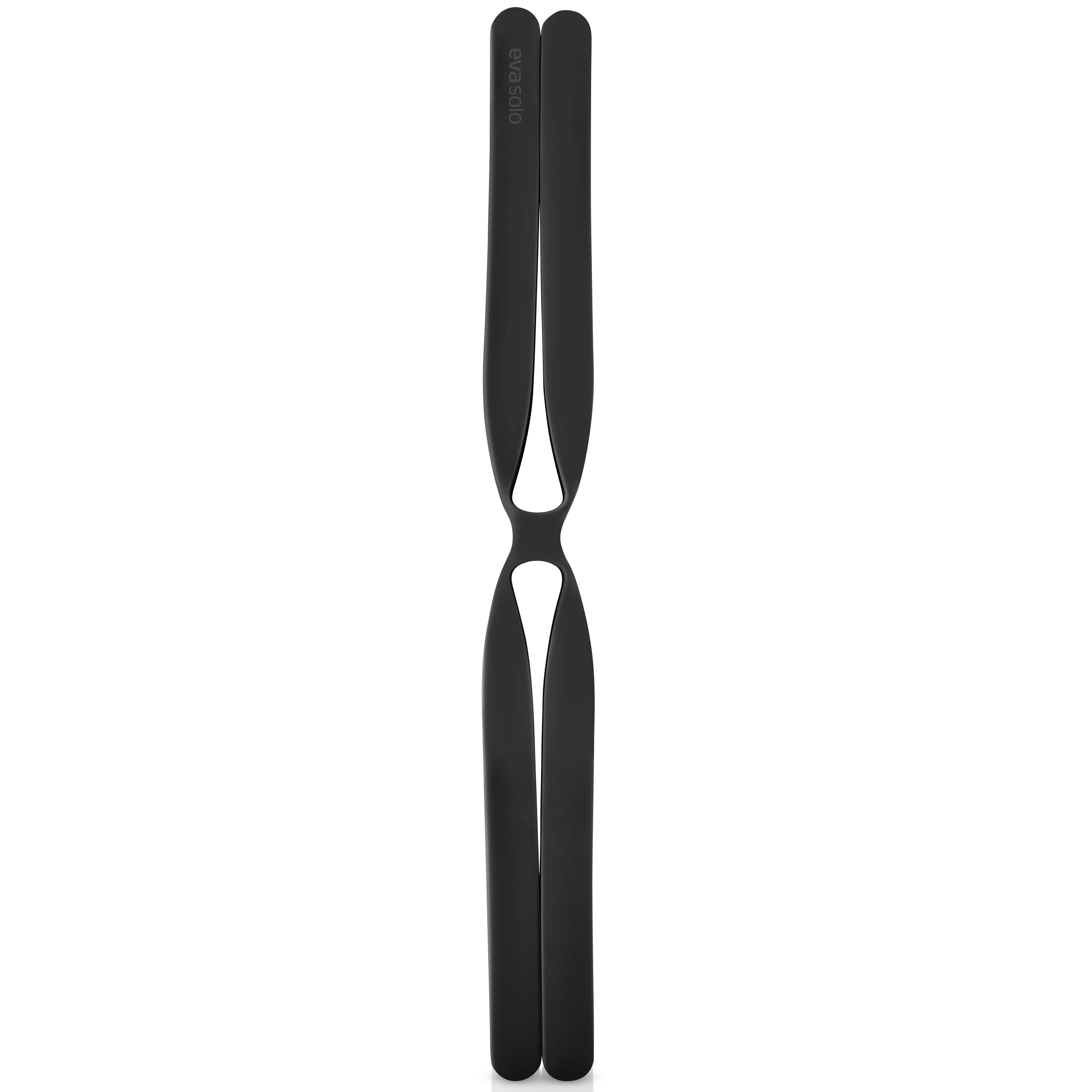 215618 4 podlozka pod hrnec flex 21 cm cerna silikon eva solo