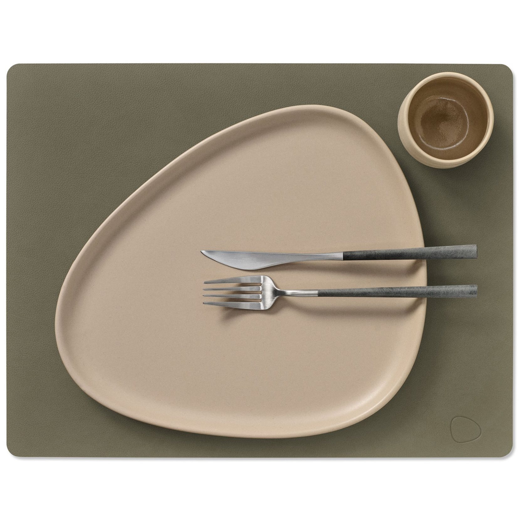 215891 4 prostirani square nupo 35 x 45 cm armadni zelena kuze lind dna