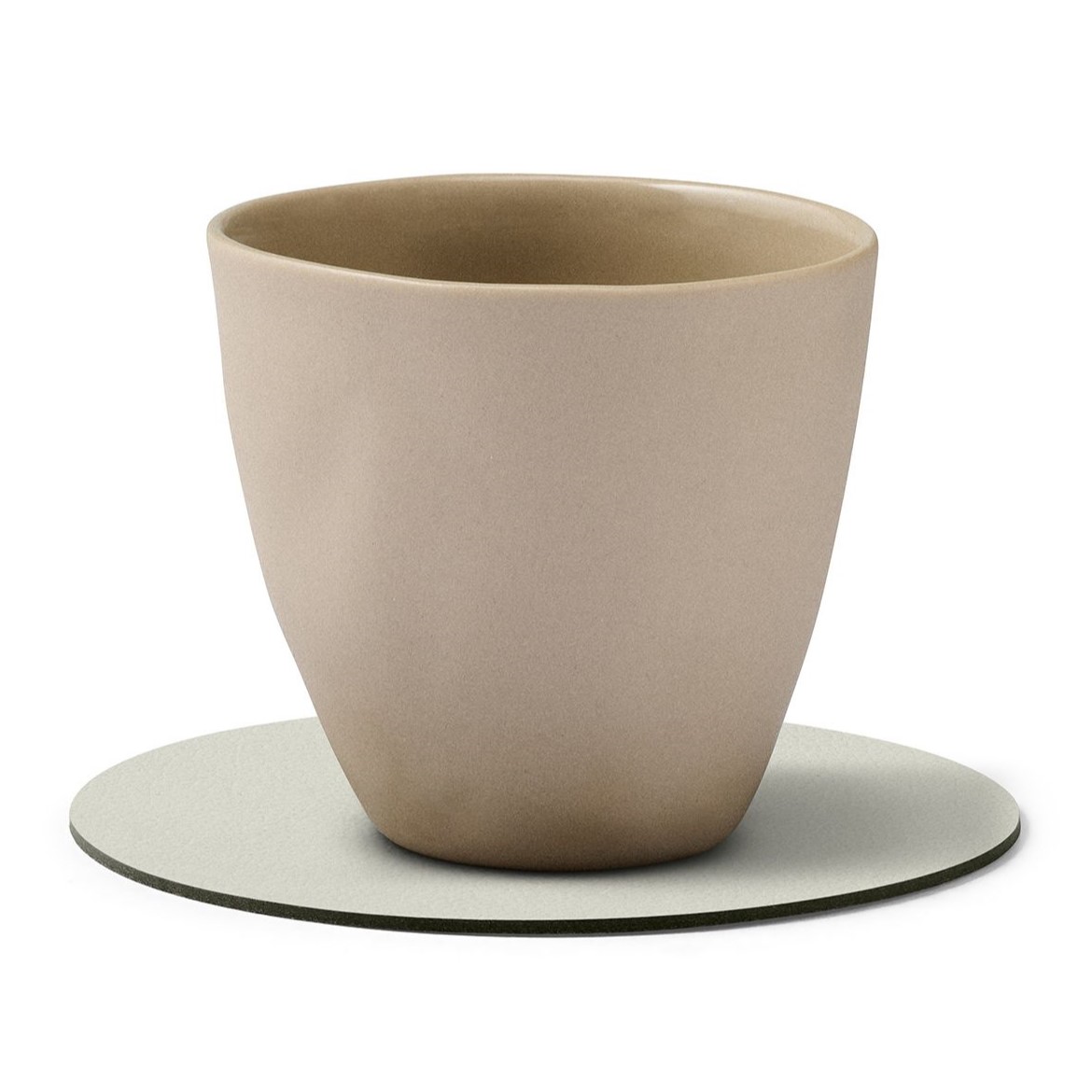 217337 2 podtacek circle nupo 10 cm lnena kuze lind dna