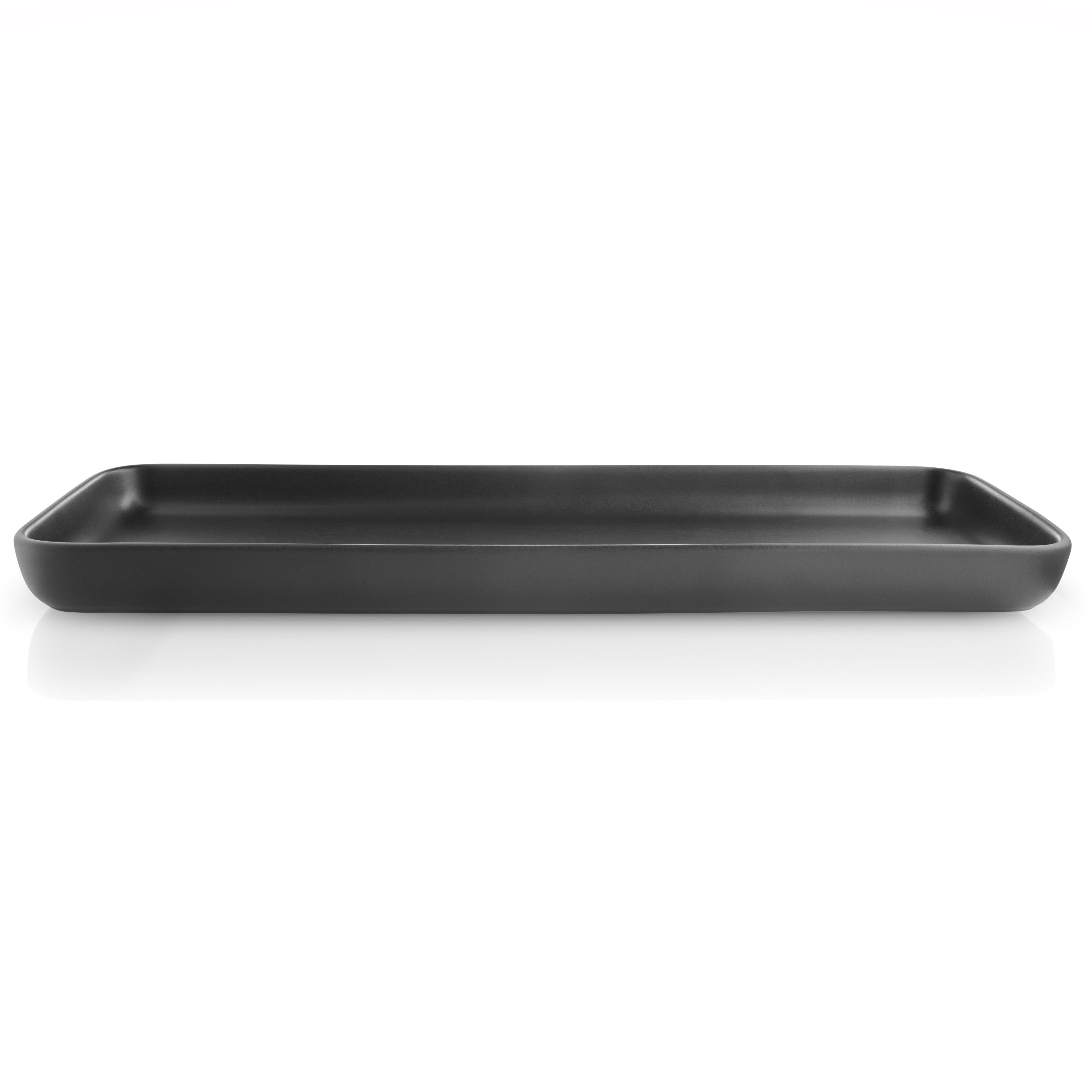 218546 2 servirovaci talir nordic kitchen 37 x 13 cm cerna kamenina eva solo