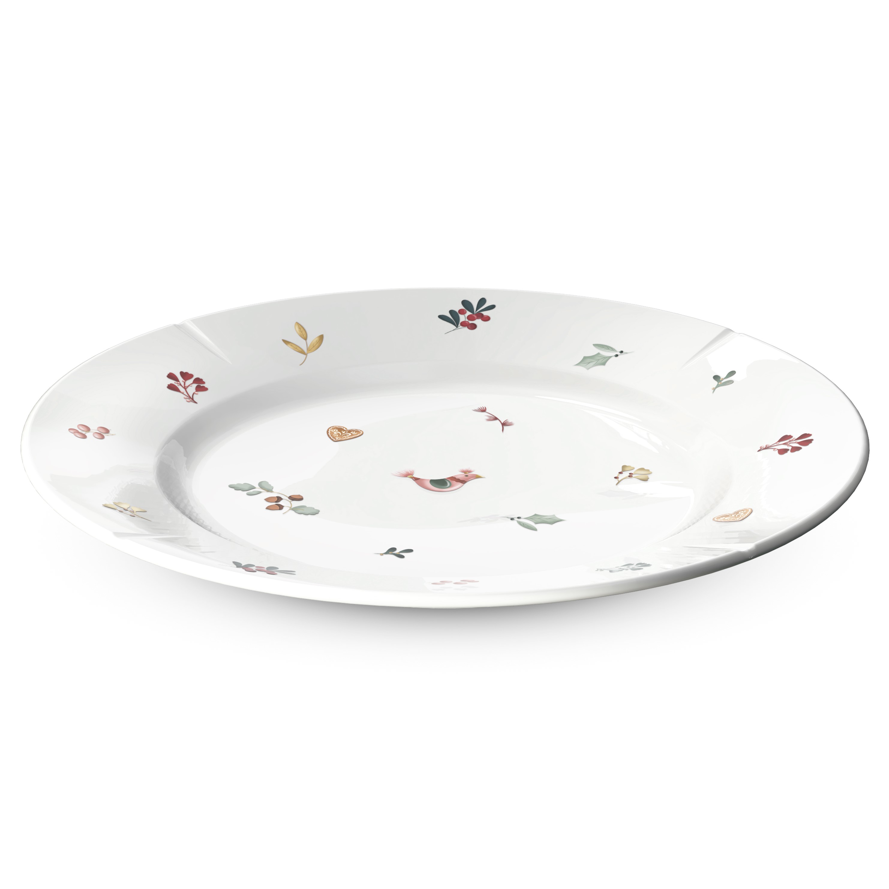 219020 3 dezertni talir grand cru cottage 23 cm bila porcelan rosendahl