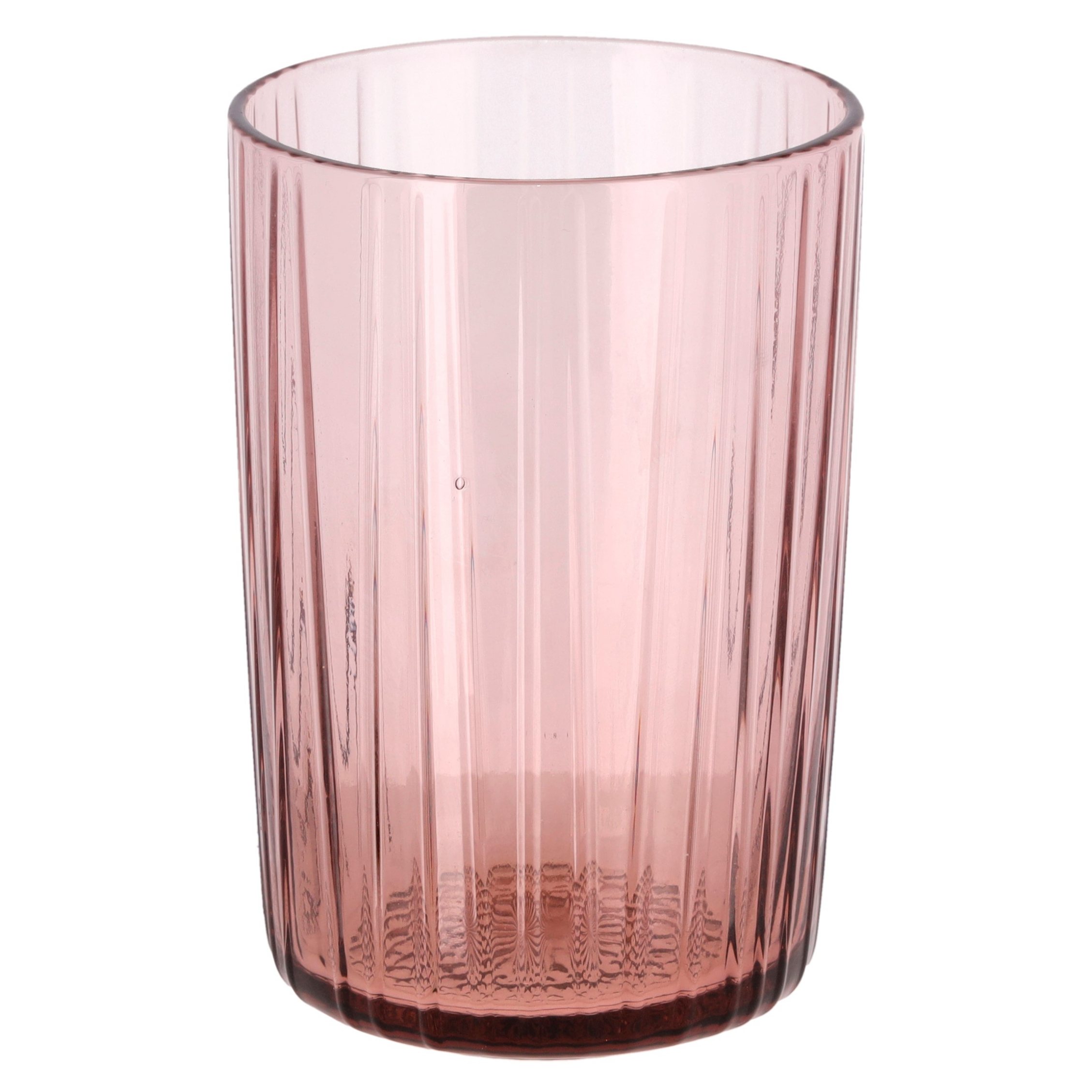 219152 sklenice na vodu kusintha 280 ml sada 4 ks ruzova sklo bitz
