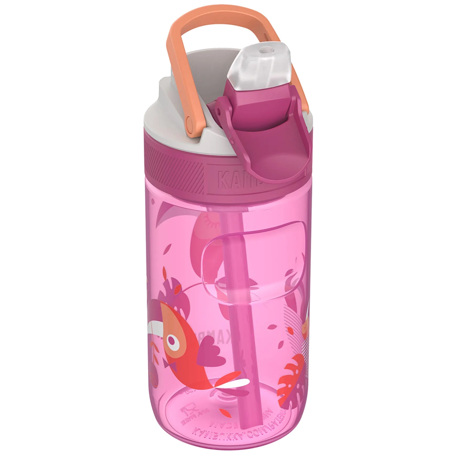 220598 3 lahev na vodu pro deti lagoon 400 ml toekan love tritan kambukka