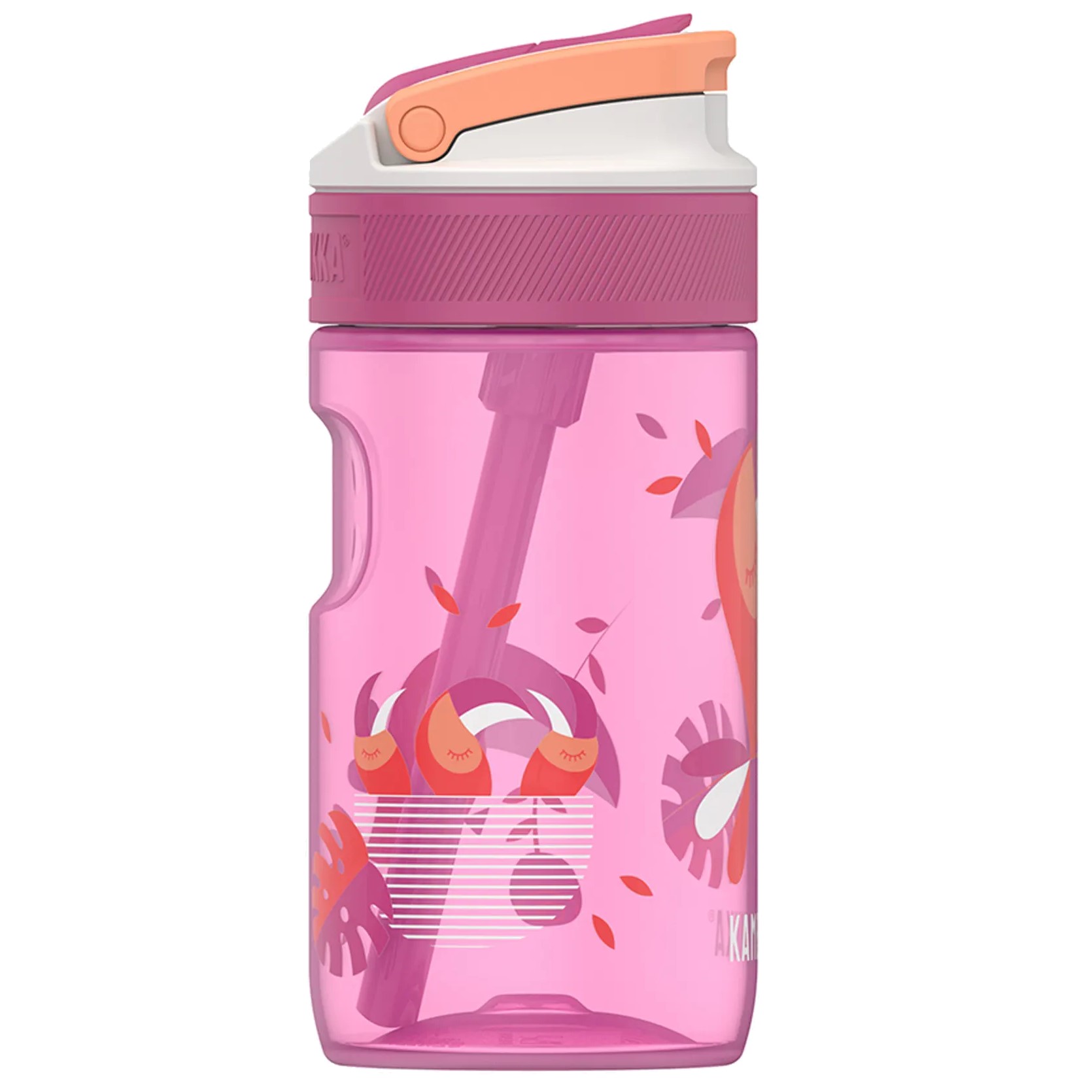 220598 lahev na vodu pro deti lagoon 400 ml toekan love tritan kambukka