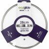 Καπάκι κατσαρόλας NEVERSTICK2, 28 cm, από γυαλί, Eaziglide
