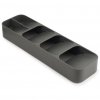 Θήκη για μαχαιροπίρουνα συρταριού DRAWER STORE, 39,5 X 11 cm, σε σκούρο γκρι, Joseph Joseph