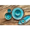 Πιάτο για σούσι SKY BLUE, 21,5 x 13 cm, MIJ