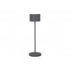 Φορητή επιτραπέζια λάμπα FAROL, 33 cm, LED, θερμό γκρι, Blomus