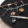 Chopsticks DARK GRAINED, από φυσικό ξύλο, MIJ