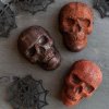 Φόρμα HAUNTED SKULL, για 6 κέικ σε σχήμα νεκροκεφαλής, μπρονζέ, Nordic Ware