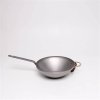 Τηγάνι wok MINERAL B 32 cm, με επίπεδο πάτο, ατσάλι, de Buyer