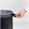 Καλάθι για ρούχα πλυντηρίου, 35 l, με καπάκι από φελλό, μαύρο, Brabantia
