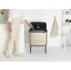 Κάδος με καπάκι αφής TOUCH BIN, 36 l, σε απόχρωση σαμπάνιας, Brabantia