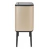 Κάδος με καπάκι αφής TOUCH BIN, 36 l, σε απόχρωση σαμπάνιας, Brabantia