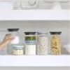 Βάζο αποθήκευσης τροφίμων 300 ml, στοιβαζόμενο, γυαλί, Brabantia