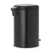 Κάδος με πεντάλ NEWICON, 20 l, σε μαύρο ματ, Brabantia