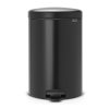 Κάδος με πεντάλ NEWICON, 20 l, σε μαύρο ματ, Brabantia