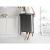 Κάδος με καπάκι αφής BO HI, 60 l, ματ ατσάλι, Brabantia