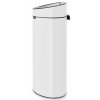 Κάδος με καπάκι αφής TOUCH BIN NEW, 40 l, σε λευκό, Brabantia
