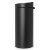 Κάδος με καπάκι αφής TOUCH BIN NEW, 30 l, σε μαύρο ματ, Brabantia