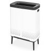 Καλάθι για ρούχα πλυντηρίου BO, 2 x 45 l, λευκό, Brabantia