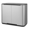 Κάδος με πεντάλ BO, 11 + 23 l, σε ματ ατσάλι, Brabantia