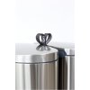 Κάδος με πεντάλ FLATBACK, 30 l, αθόρυβος, από ατσάλι, Brabantia
