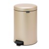 Κάδος με πεντάλ NEWICON, 20 l, απόχρωση σαμπάνιας, Brabantia