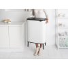 Κάδος με καπάκι αφής BO, 60 l, σε λευκό, Brabantia