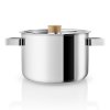 Κατσαρόλα NORDIC KITCHEN, 3 l, 18 cm, καπάκι με ξύλινη λαβή, από ανοξείδωτο ατσάλι, Eva Solo